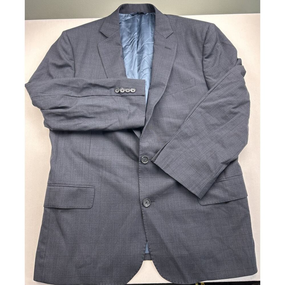 Brooks Brothers 1818 Regent Fit Navy Blue‎ Plaid Jacket 41R Special Selection